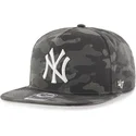 47-brand-flat-brim-new-york-yankees-mlb-captain-dt-black-camouflage-snapback-cap