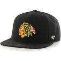 epci-plata-negru-snapback-de-chicago-blackhawks-nhl-de-47-brand