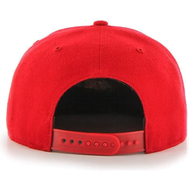 cap-plata-red-snapback-de-detroit-red-wings-nhl-de-47-brand