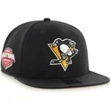 epci-plata-negru-snapback-de-pittsburgh-penguins-nhl-de-47-brand