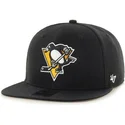 epci-plata-negru-snapback-de-pittsburgh-penguins-nhl-de-47-brand