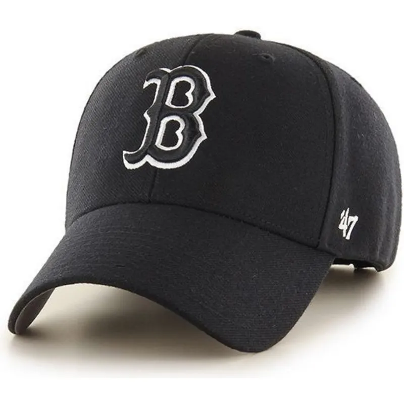 epci-curbata-negru-snapback-de-boston-red-sox-mlb-de-47-brand