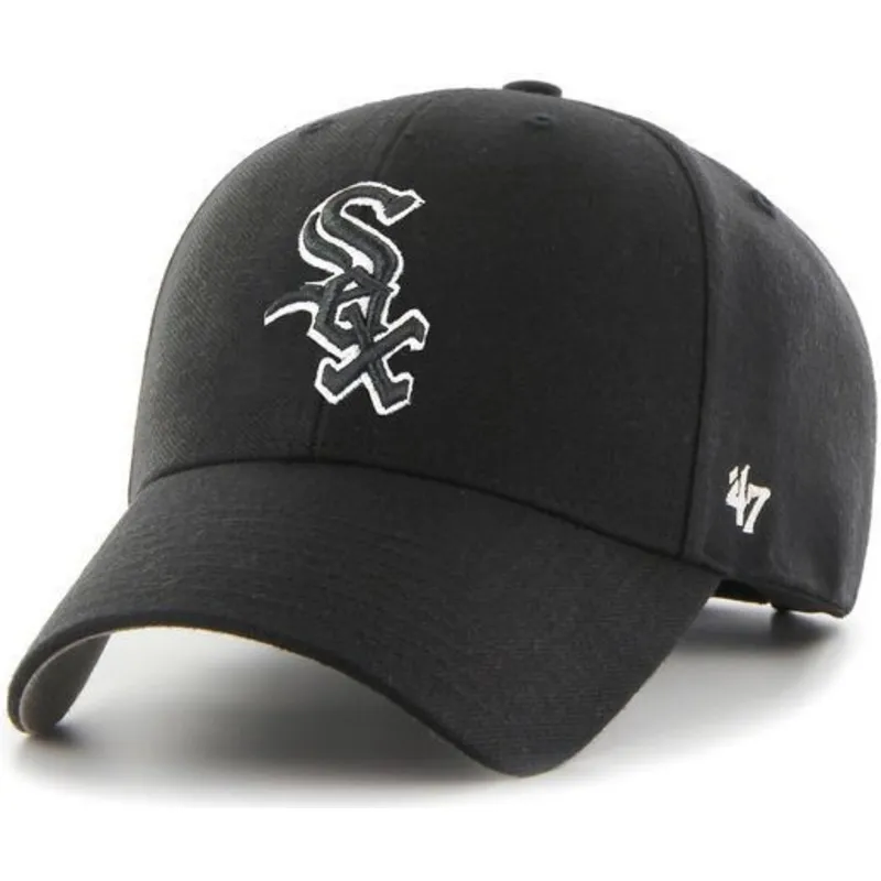 epci-curbata-negru-snapback-de-chicago-white-sox-mlb-de-47-brand