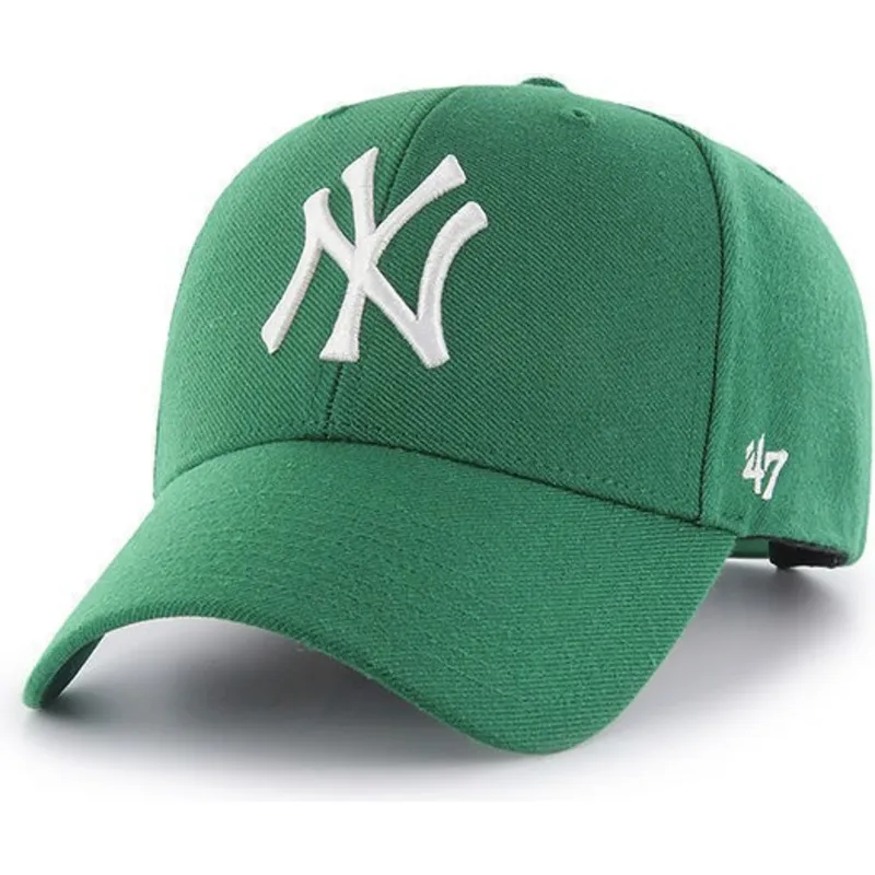 cap-curbata-green-snapback-de-new-york-yankees-mlb-de-47-brand
