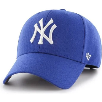 Cap curbată blue snapback de New York Yankees MLB de 47 Brand