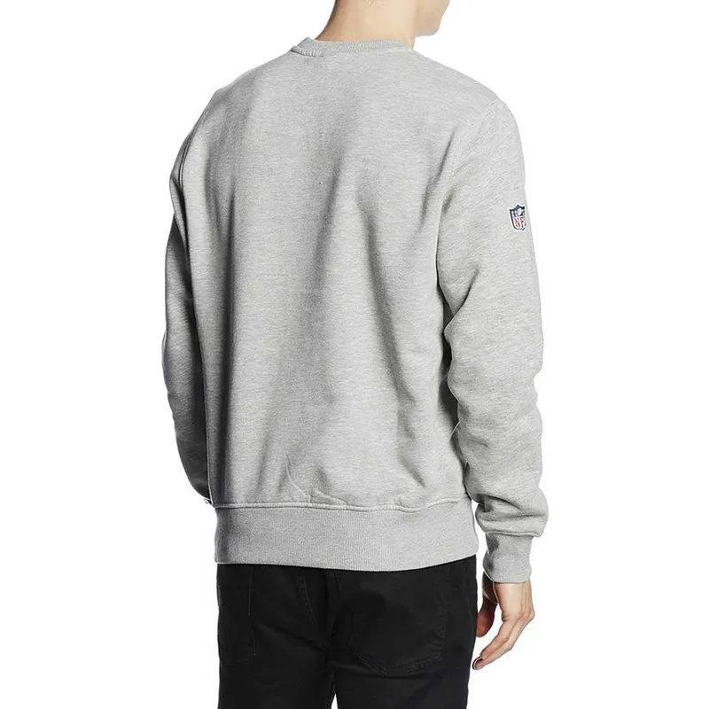 hanorace-fara-gluga-gri-crew-neck-de-nfl-de-new-era