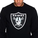 hanorace-fara-gluga-negru-crew-neck-de-las-vegas-raiders-nfl-de-new-era