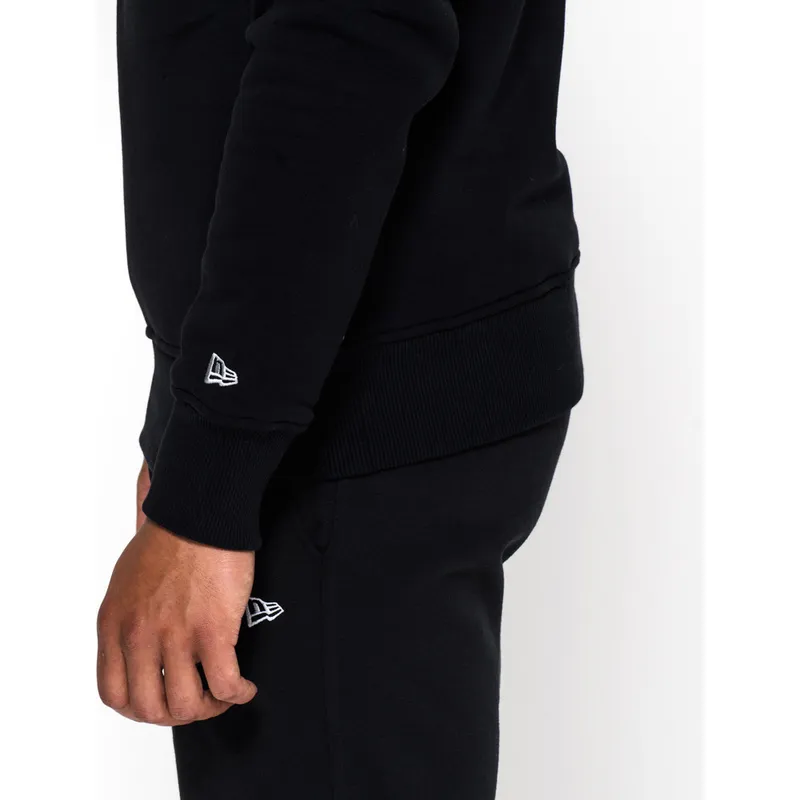 hanorace-fara-gluga-negru-crew-neck-de-las-vegas-raiders-nfl-de-new-era