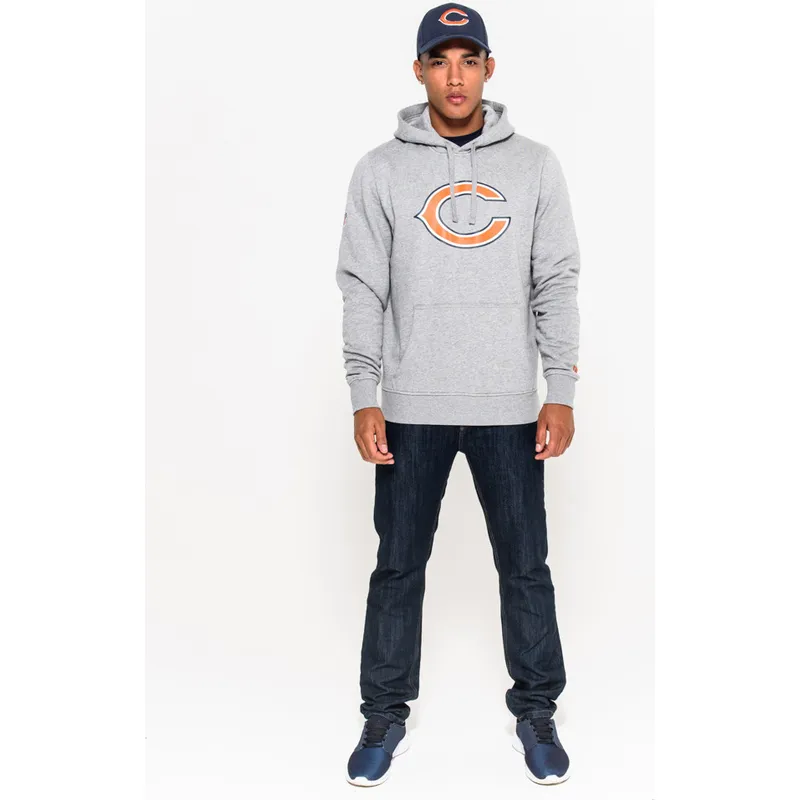 hanorace-cu-gluga-gri-pullover-hoodie-de-chicago-bears-nfl-de-new-era