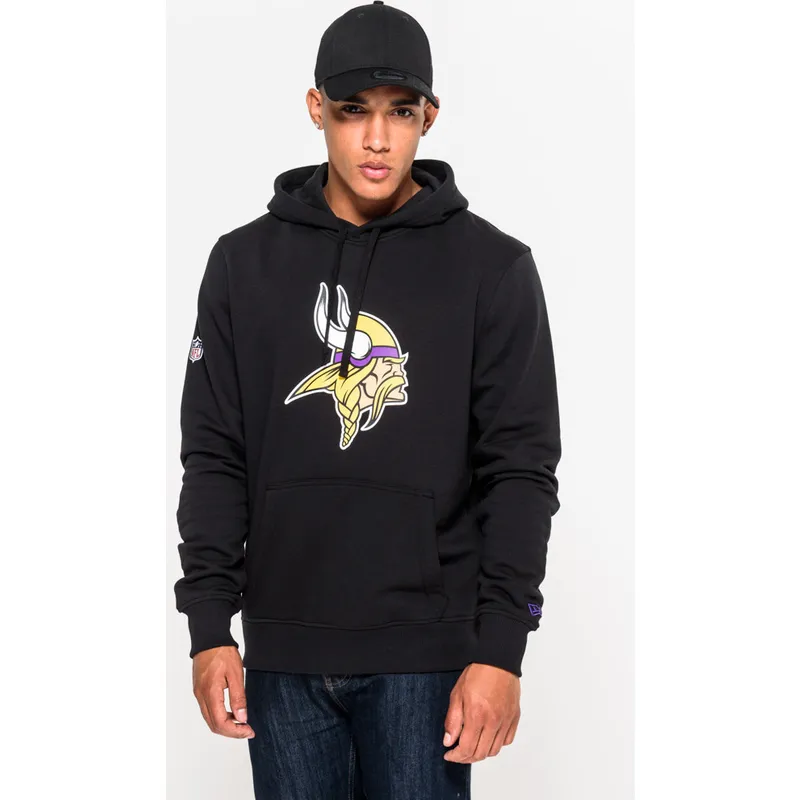 hanorace-cu-gluga-negru-pullover-hoodie-de-minnesota-vikings-nfl-de-new-era