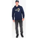 hanorace-cu-gluga-albastru-pullover-hoodie-de-los-angeles-rams-nfl-de-new-era