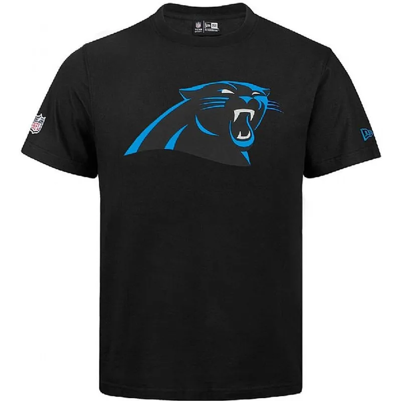 tricouri-maneca-scurta-negru-de-carolina-panthers-nfl-de-new-era