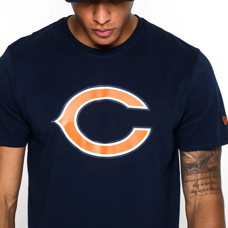 tricouri-maneca-scurta-albastru-de-chicago-bears-nfl-de-new-era