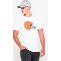 tricouri-maneca-scurta-alb-de-cleveland-browns-nfl-de-new-era