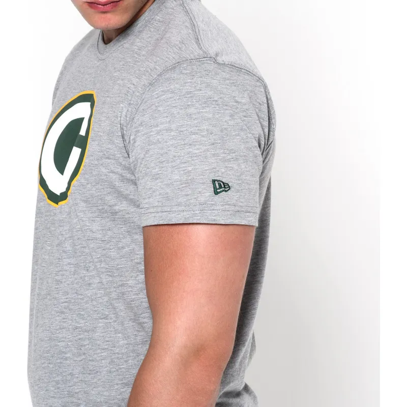 tricouri-maneca-scurta-gri-de-green-bay-packers-nfl-de-new-era