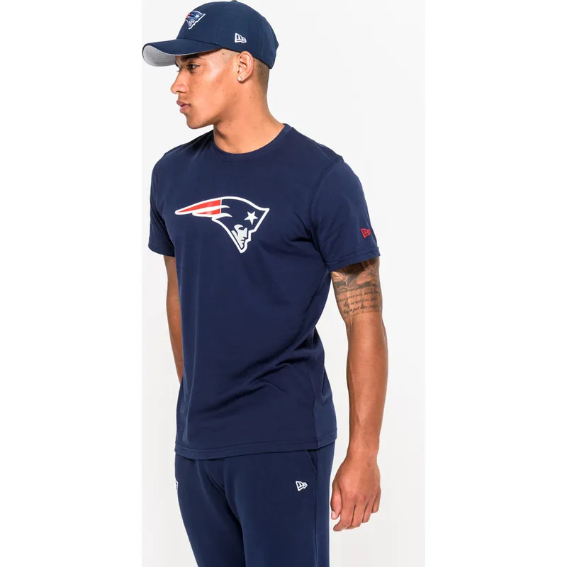 tricouri-maneca-scurta-albastru-de-new-england-patriots-nfl-de-new-era