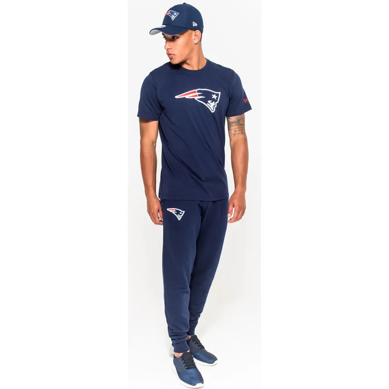 tricouri-maneca-scurta-albastru-de-new-england-patriots-nfl-de-new-era