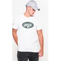 tricouri-maneca-scurta-alb-de-new-york-jets-nfl-de-new-era