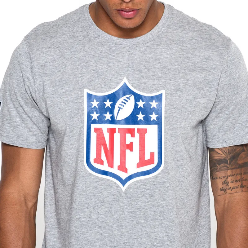 tricouri-maneca-scurta-gri-de-nfl-de-new-era