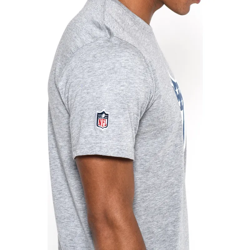 tricouri-maneca-scurta-gri-de-nfl-de-new-era