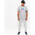 tricouri-maneca-scurta-gri-de-nfl-de-new-era
