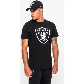 tricouri-maneca-scurta-negru-de-las-vegas-raiders-nfl-de-new-era