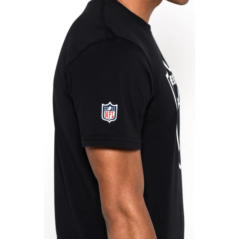 tricouri-maneca-scurta-negru-de-las-vegas-raiders-nfl-de-new-era