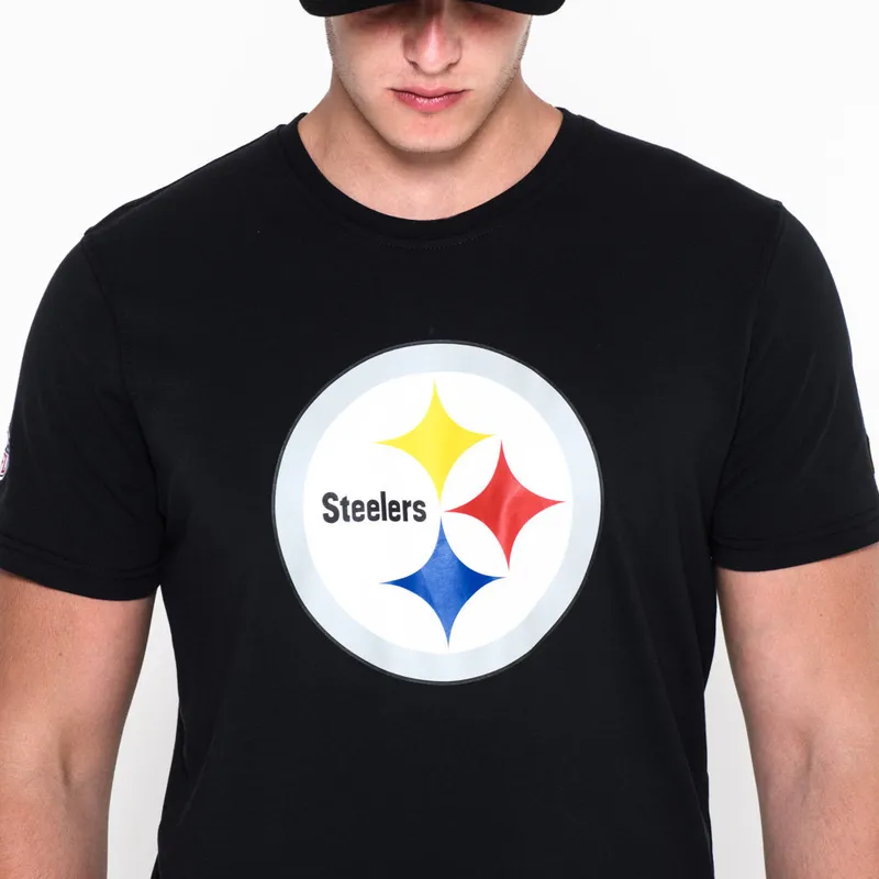 tricouri-maneca-scurta-negru-de-pittsburgh-steelers-nfl-de-new-era