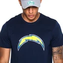 tricouri-maneca-scurta-albastru-de-los-angeles-chargers-nfl-de-new-era
