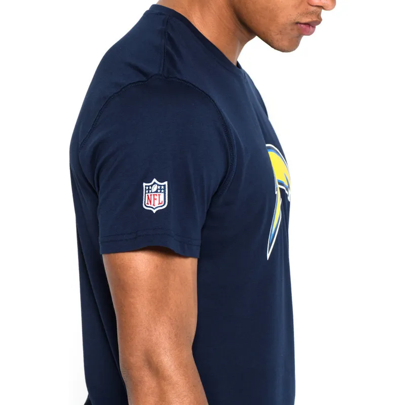 tricouri-maneca-scurta-albastru-de-los-angeles-chargers-nfl-de-new-era
