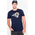 t-shirt-a-manche-courte-bleu-los-angeles-rams-nfl-new-era