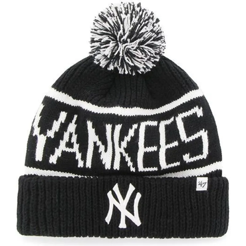 caciuli-pompon-negru-de-new-york-yankees-mlb-de-47-brand