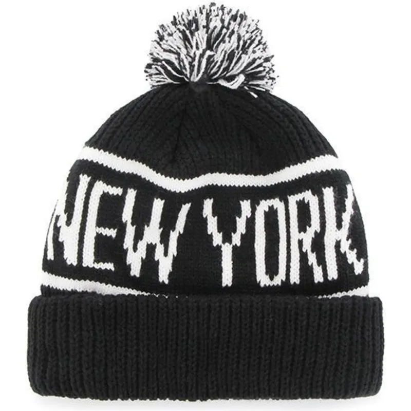 caciuli-pompon-negru-de-new-york-yankees-mlb-de-47-brand