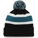 caciuli-pompon-negru-de-san-jose-sharks-nhl-de-47-brand