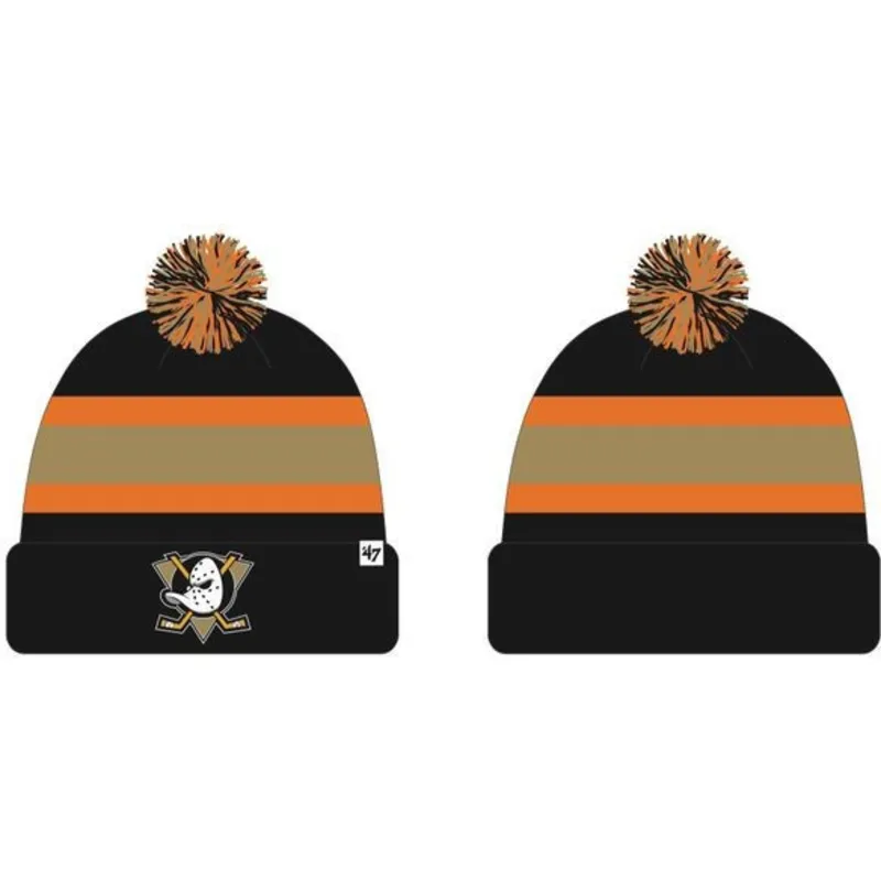 caciuli-pompon-negru-de-anaheim-ducks-nhl-de-47-brand