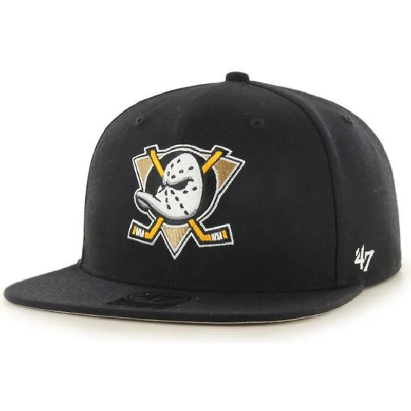 epci-plata-negru-snapback-de-anaheim-ducks-nhl-de-47-brand