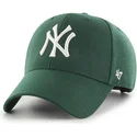 dunkelgrune-gebogene-snapback-kappe-der-new-york-yankees-mlb-mvp-von-47-brand