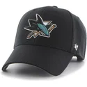 cap-curbata-black-adjustable-strap-de-san-jose-sharks-nhl-de-47-brand
