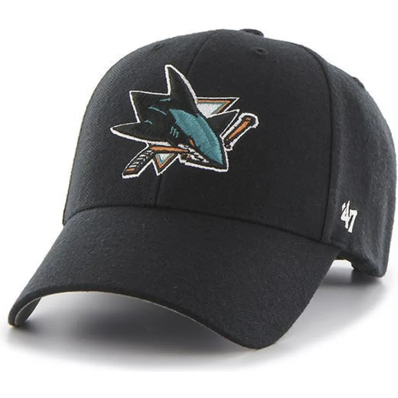 cap-curbata-black-adjustable-strap-de-san-jose-sharks-nhl-de-47-brand cap-curbata-black-adjustable-strap-de-san-jose-sharks-nhl-de-47-brand