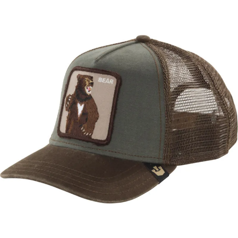 casquette-trucker-verte-ours-lone-star-goorin-bros