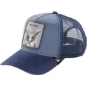 epci-curbata-albastru-snapback-smarty-pants-the-farm-de-goorin-bros