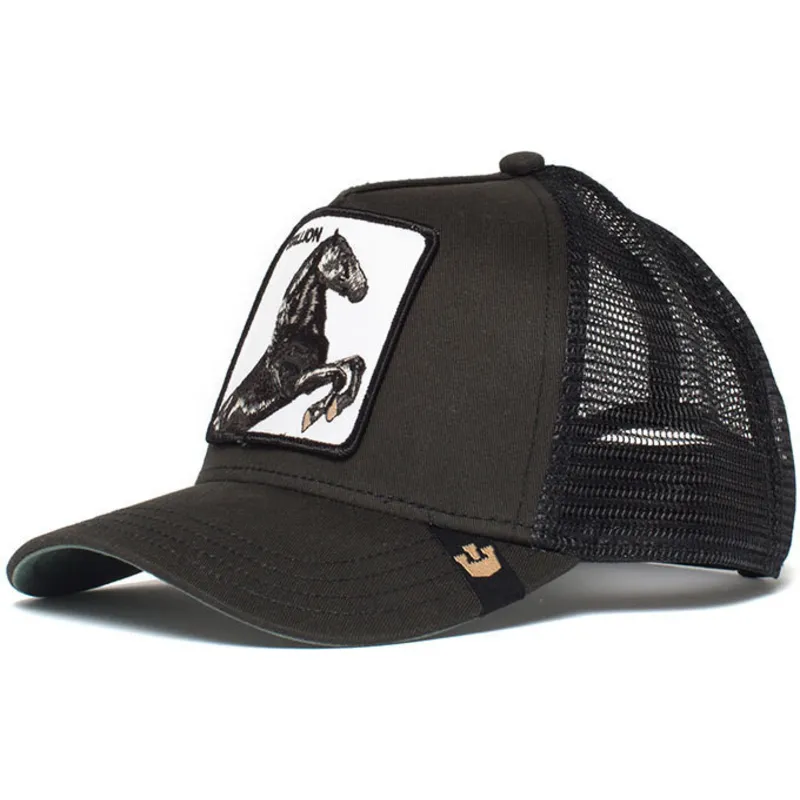 epci-curbata-negru-snapback-spirit-stallion-the-farm-de-goorin-bros
