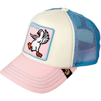 epci-curbata-roz-snapback-pentru-copii-silly-goose-the-farm-de-goorin-bros