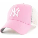 cap-curbata-pink-snapback-de-new-york-yankees-mlb-de-47-brand