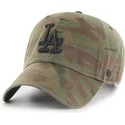 gorra-visera-curva-camuflaje-con-logo-negro-de-los-angeles-dodgers-mlb-regiment-clean-up-de-47-brand