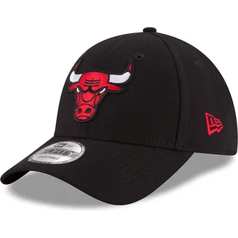 Șepci curbată negru reglabilă 9FORTY The League de Chicago Bulls NBA de New Era