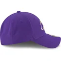 9forty-the-league-los-angeles-lakers-nba-violette-verstellbare-kappe-mit-gebogenem-schirm-von-new-era