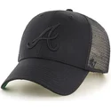 epci-curbata-negru-snapback-de-atlanta-braves-mlb-de-47-brand