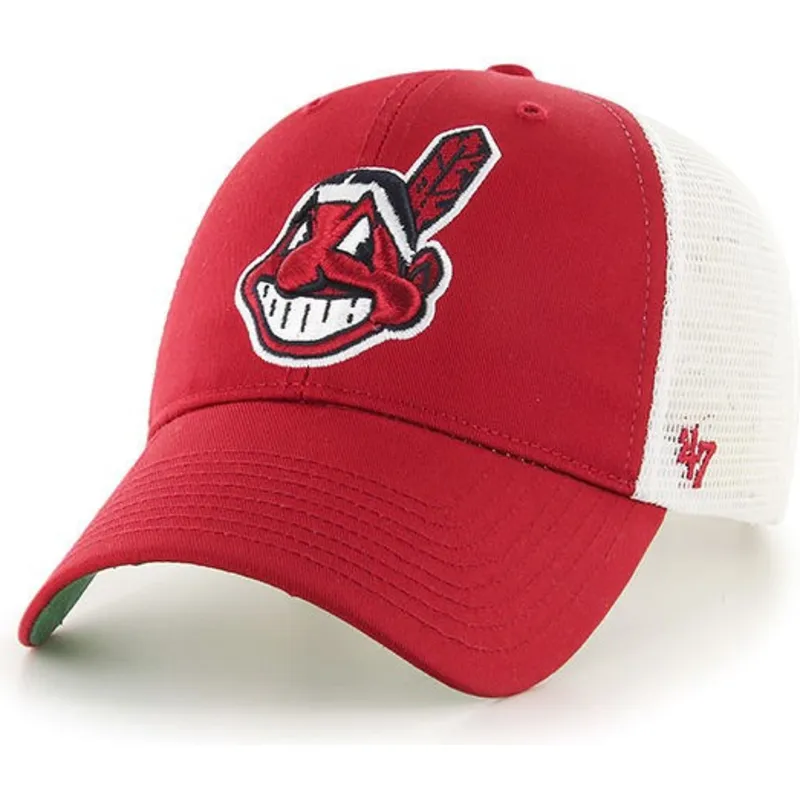 epci-curbata-rou-snapback-de-cleveland-indians-mlb-de-47-brand