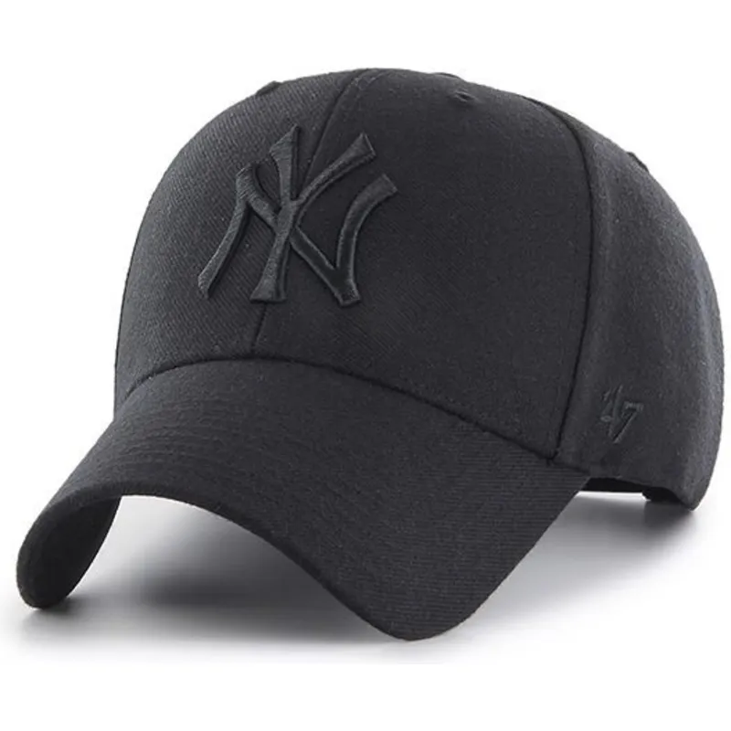 cap-curbata-black-snapback-de-new-york-yankees-mlb-de-47-brand